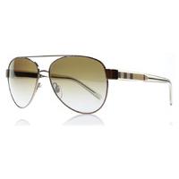 Burberry 3084 Sunglasses Brushed Brown 1212T5 Polariserade