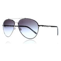 Burberry 3089 Sunglasses Black / Silver 10058G 58mm