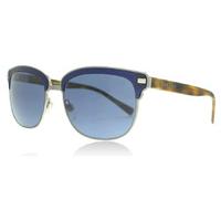 burberry 4232 sunglasses brushed gunmetalmatte blue 361880 56mm