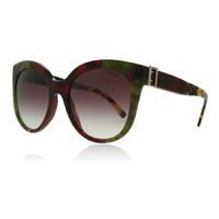 Burberry BE4243 Sunglasses Havana Green/Bordeaux/Green 36388H 55mm