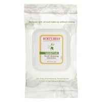 burts bees sensitive facial cleansing towelettes with cotton extract x ...