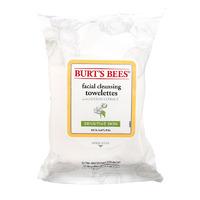 burts bees sensitive facial towelettes x 30 per pack