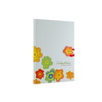 Button Flower Note Book