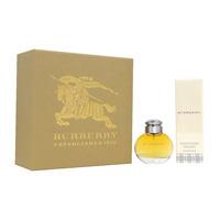 burberry classic giftset edp spray 50ml perfumed deodorant 150ml w