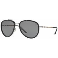 Burberry BE3090Q 1003T8 Gunmetal/Matte Black