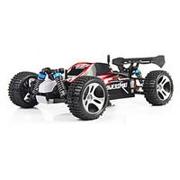 buggy wltoys a959 118 brush electric rc car 45kmh 24g blue red ready t ...