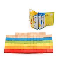 Building Blocks For Gift Building Blocks Square Wooden 3-6 years old Toys