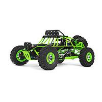 Buggy WLToys RC 1:12 Brush Electric RC Car 2.4G Green Ready-To-GoRemote Control Car / Remote Controller/Transmitter / Battery Charger /