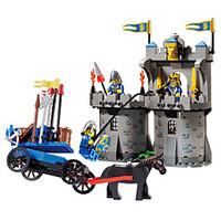 Building Blocks Educational Toy For Gift Building Blocks Leisure Hobby Warrior Architecture ABS 5 to 7 Years 8 to 13 Years 14 Years Up