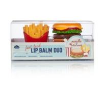 Burger & Fries Novelty Lip Balm Duo
