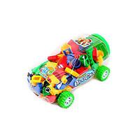 Building Blocks Educational Toy Stacking Games For Gift Building Blocks Model Building Toy Circular Square Cylindrical Plastic2 to 4