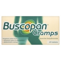 buscopan cramps 20 tablets