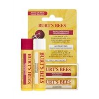Burt\'s Bees Hydrating and Replenishing Lip Balm Duo Pack