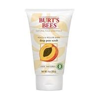 burtamp39s bees peach and willowbark deep pore scrub 110g