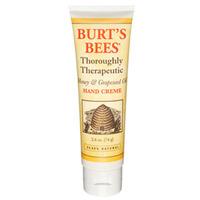 Burt&#39;s Bees Thoroughly Therapeutic Honey &amp; Grapeseed Oil Hand Creme 74g