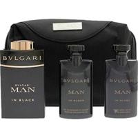 bulgari man in black set edp 100ml as 75ml sg 75ml pouch