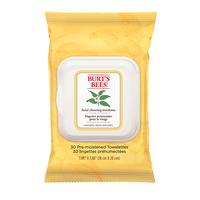 Burt\'s Bees Facial Cleansing Towelettes - White Tea (30 pack)