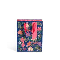 butterfly floral print medium gift bag