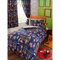 Building Site Junior Duvet Cover and Pillowcase Set