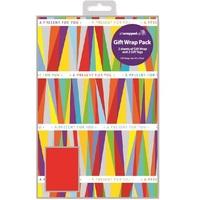 bunting time birthday gift wrap