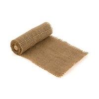 Burlap Wrap by the Roll - Narrow Brown