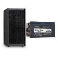 Bundle: Fractal Design Core 1000 USB 3.0 PC Case with 400W Essence Black Power Supply Unit