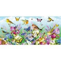 butterflies and blooms jigsaw puzzle