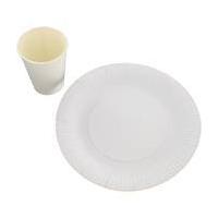 Bumper Pack 50 Piece Set Cups and Plates