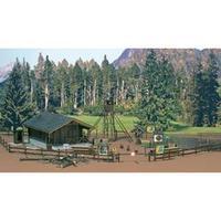 Busch 6042 H0 Set Wood barn