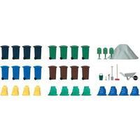 Busch 1136 H0 Garbage set