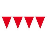 bunting red 10m with 15 flags