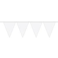 bunting white 10m with 15 flags