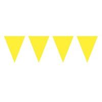 Bunting Yellow 10m With 15 Flags