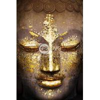 buddha face philosophical maxi poster