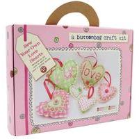 ButtonBag Love Heart Kit
