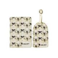 Butterflies Passport and Luggage Tag Set