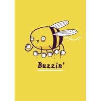 Buzzin\' | Funny General Card | WB1005