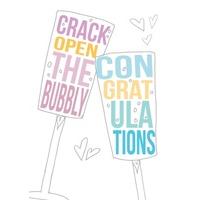 Bubbly | Congratulations Card