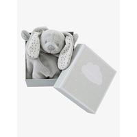 Bunny Blanket Soft Toy with Gift Box grey