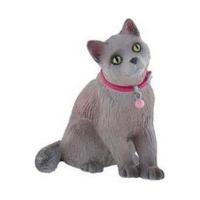 bullyland russian blue minou cat