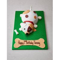 Buddy the Puppy Cake