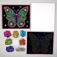 Butterfly Sequin Picture Kit (Pack of 10)