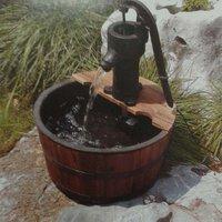 Burnt Wood Water Feature Single ...