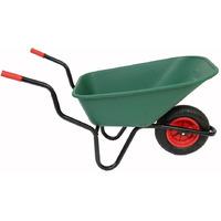 bullbarrow bronco wheelbarrow green solid