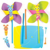 butterfly windmill kits pack of 30