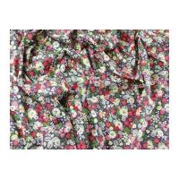 busy floral print cotton lawn dress fabric multicoloured