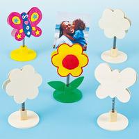Butterfly & Flower Wooden Photo Holders (Pack of 4)