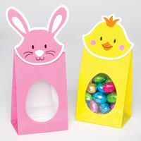 Bunny & Chick Easter Treat Bags (Per 4 packs)