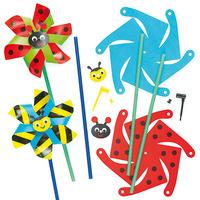 Bug Windmill Kits (Pack of 18)