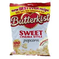 butterkist cinema sweet popcorn